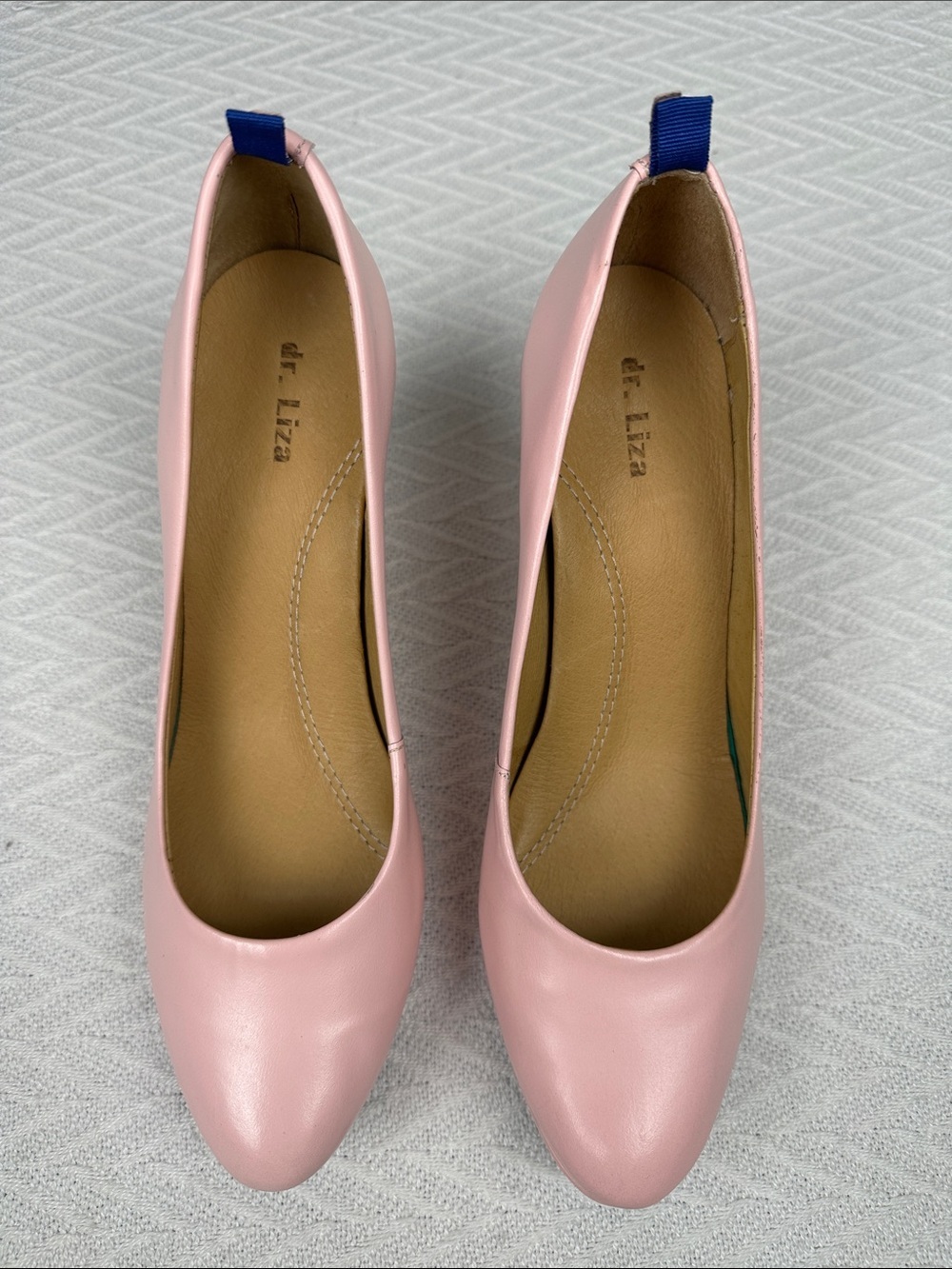 Dr. Liza Pink Platform Leather High Heel Comfort Pumps Luxury Pumps professional - Picture 4 of 16